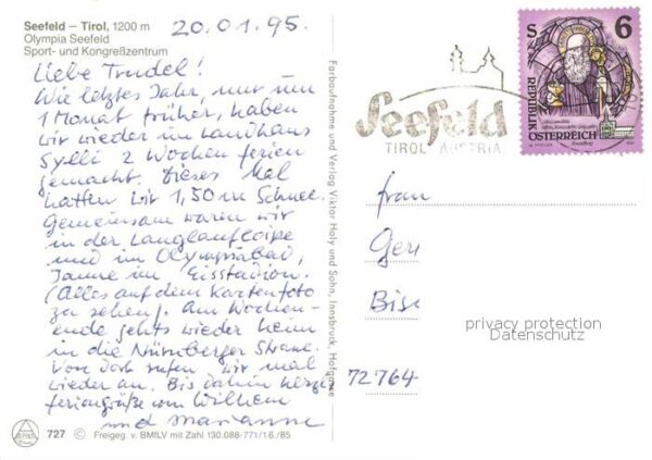 Seefeld Tirol Fliegeraufnahme Sport- Kongresszentrum – Bild 2