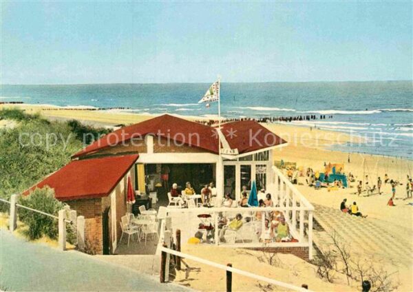 Domburg Strand Pavillon Toko