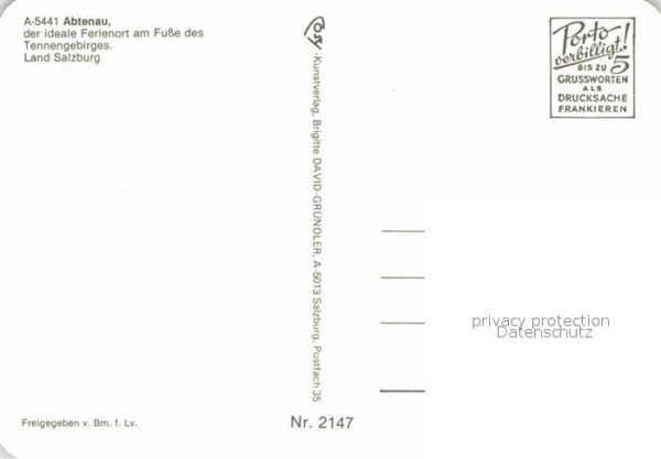 Abtenau Fliegeraufnahme – Bild 2