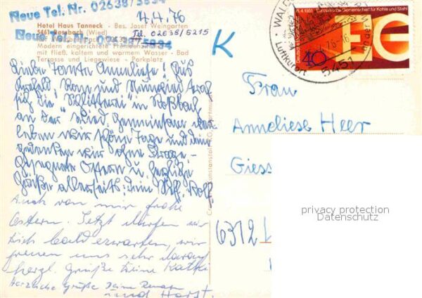Rossbach Wied Hotel Haus Tanneck – Bild 2
