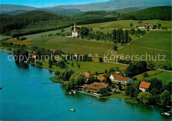 Birnau Fliegeraufnahme Kloster