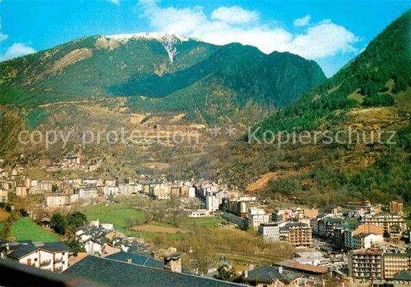 Andorra La Vella Fliegeraufnahme