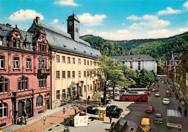Heidelberg Neckar Alte und Neue Universität