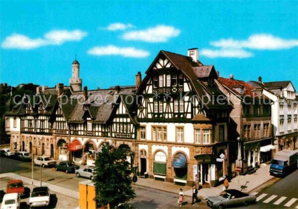 Bad Homburg Fachwerkhäuser Marktplatz
