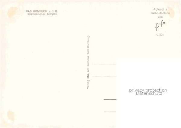Bad Homburg Siamnesicher Tempel – Bild 2