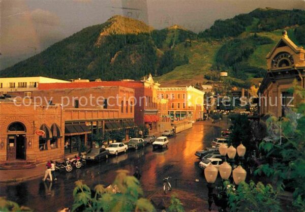Aspen Galena Strasse und Berg Aspen