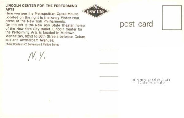 New York City Lincoln Center for the Performing Arts – Bild 2