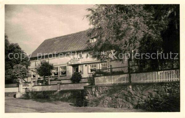 Trautenstein Harz FDGB Heim Bergeshöh Luftkurort
