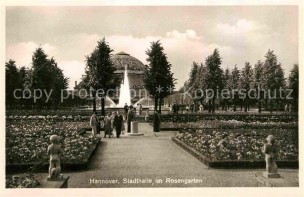 Hannover Stadthalle im Rosengarten Fontäne
