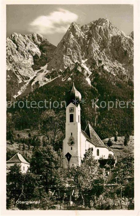Obergrainau Kirche Alpen