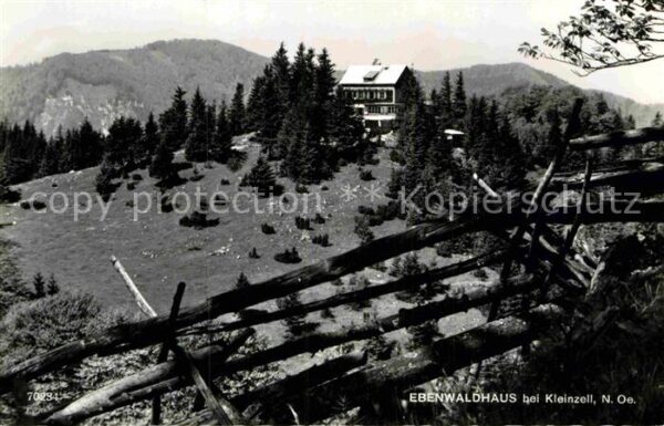 Kleinzell Hainfeld Ebenwaldhaus Berghaus Alpen