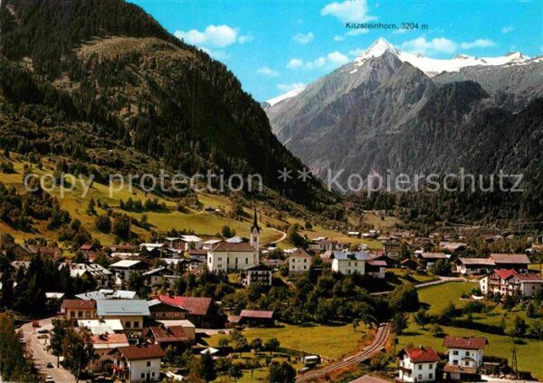 Kaprun Panorama Blick gegen Kitzsteinhorn Hohe