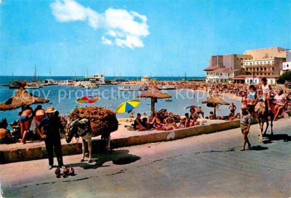 Can Pastilla Palma de Mallorca Playa y detalles Strand Promenade