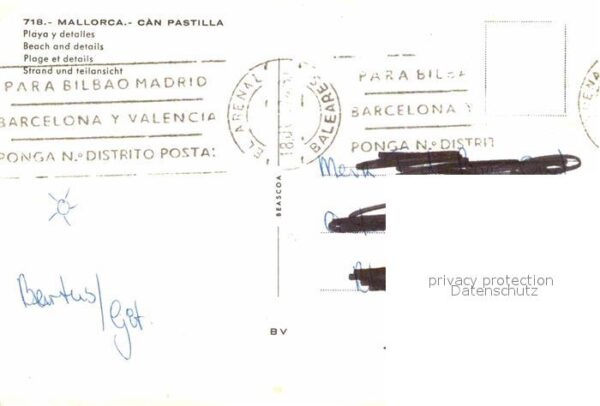 Can Pastilla Palma de Mallorca Playa y detalles Strand Promenade – Bild 2