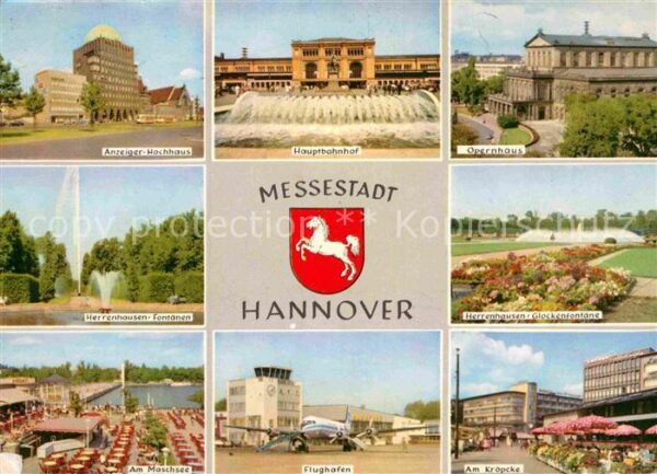 Hannover Anzeiger Hochhaus Herrenhausen Fontänen