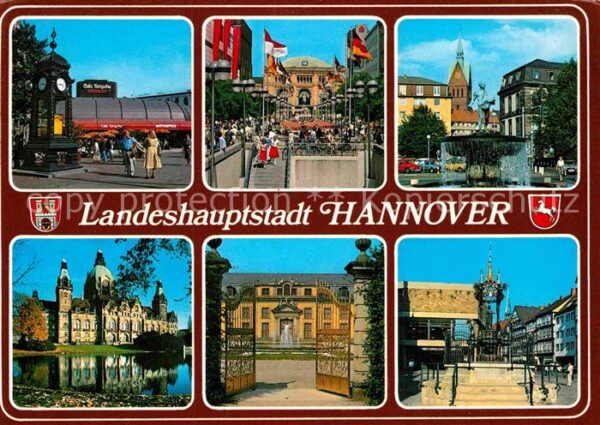 Hannover Teilansichten Landeshauptstadt Cafe Krö