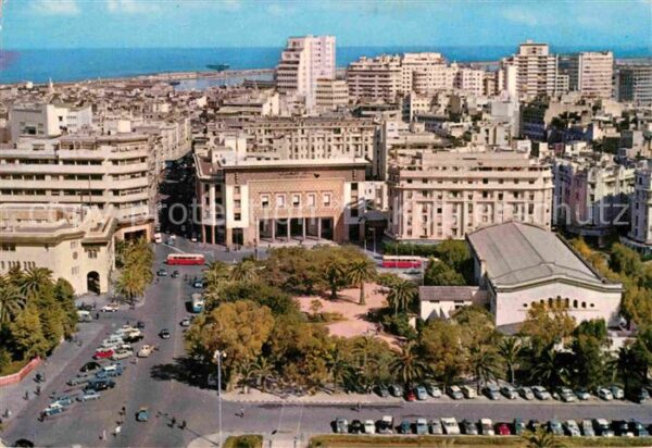 Casablanca Place des Nations Unies Platz der Verei