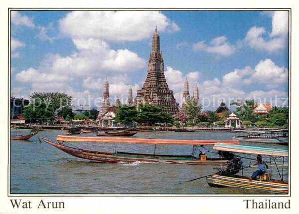 Bangkok Wat Arun Temple of Dawn Chao Phaya Rive