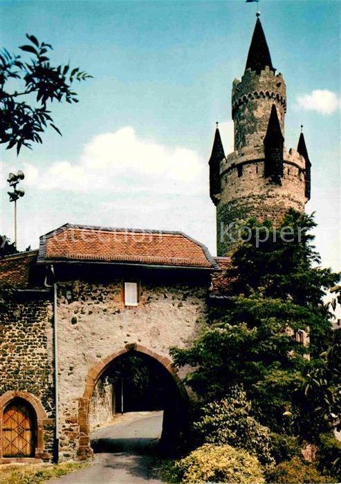 Friedberg Hessen Nördliches Burgtor mit Adolfsturm