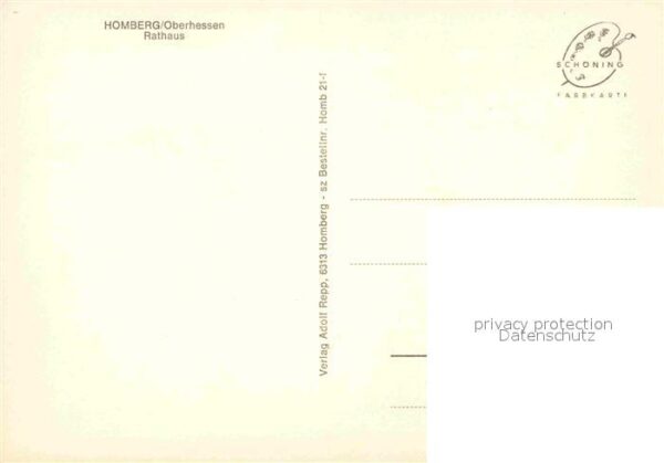 Homberg Ohm Rathaus Fachwerkhaus – Bild 2