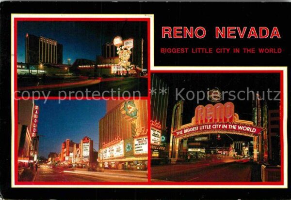 Reno Nevada The biggest little city in the world at