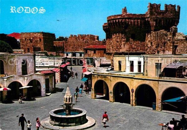 Rhodos Rhodes Aegaeis Altstadt