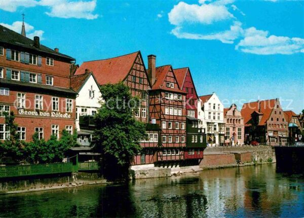 Lueneburg Partie an der Ilmenau