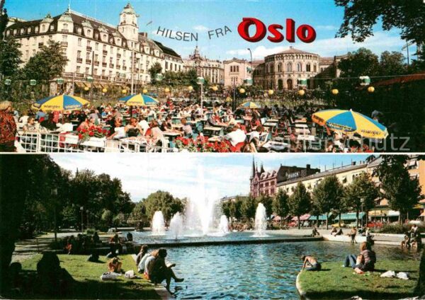 Oslo Norwegen Studenterlunden