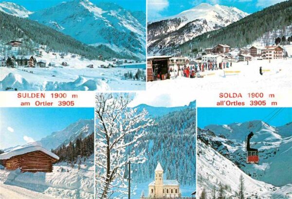 Solda Sulden Wintersportzentrum Ortlergruppe