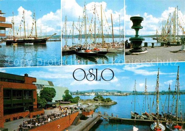 Oslo Norwegen Bygdoynes Seilbater Segelboote