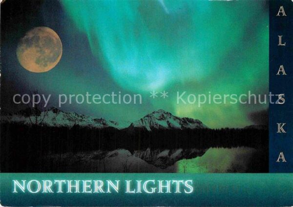 Alaska US-State Northern Lights
