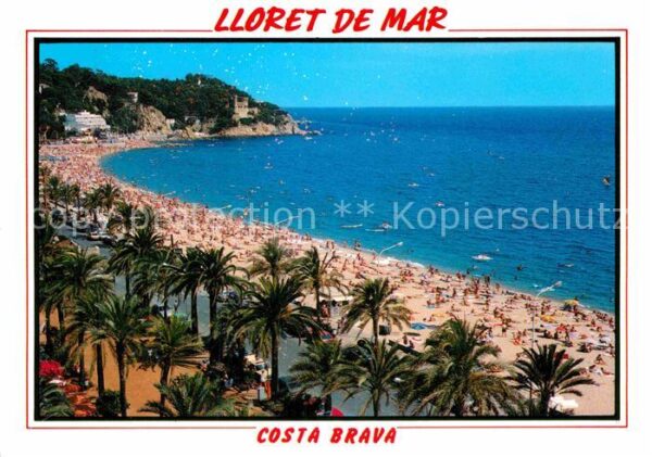 Lloret de Mar Panorama Strand