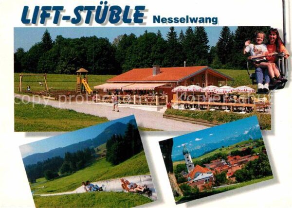 Nesselwang Lift Stüble Gaststätte Sommerrodelbahn