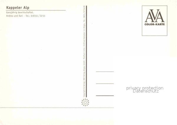 Nesselwang Kappeler Alp Allgäuer Alpen – Bild 2