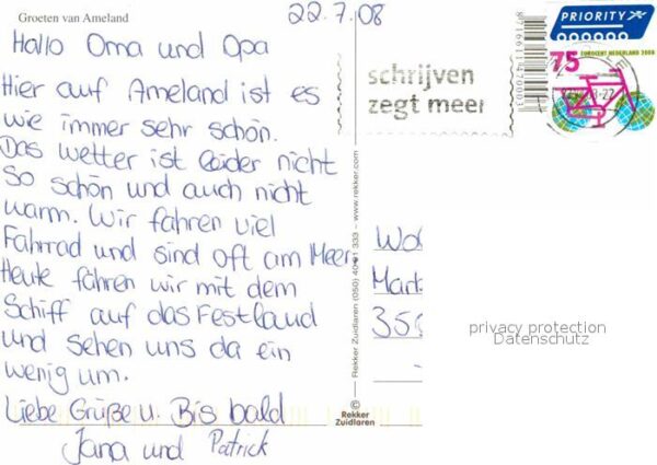 Ameland Fähre Ortsmotive Strand Leuchtturm – Bild 2