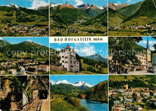 Bad Hofgastein Panorama Alpen Weitmoser Schlössl Höhen