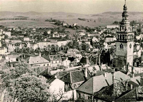 Klodzko Stadtbild mit Kirche