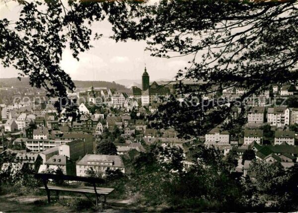 Siegen Westfalen Blick zur Oberstadt