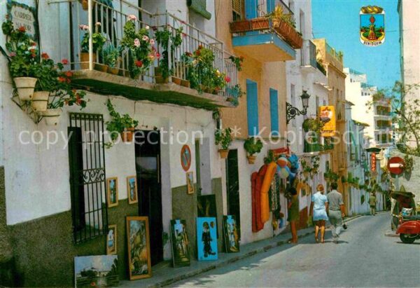 Benidorm Calle tipica Typische Strasse