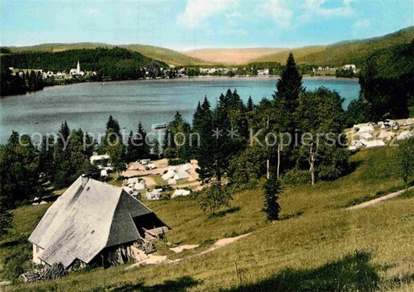 Titisee Seehäusle mit Campingplatz Schwarzwald