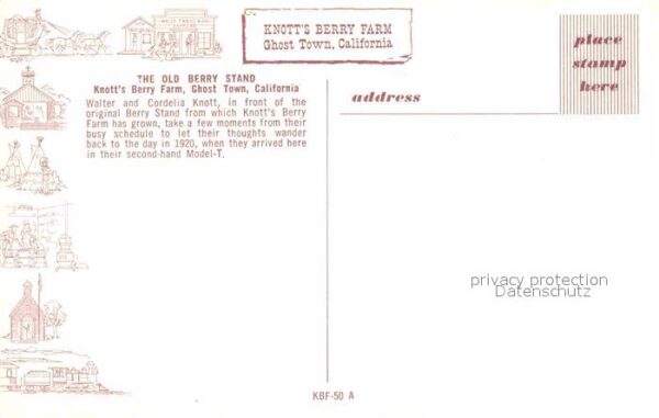 Buena Park Old Berry Stand Knotts Berry Farm Ghost – Bild 2