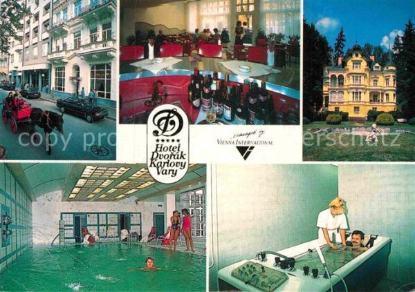 Karlovy Vary Hotel Dvorak Hallenbad Kuranwendung Bar