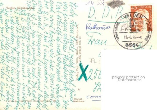 Velden Mittelfranken Stadtpanorama – Bild 2