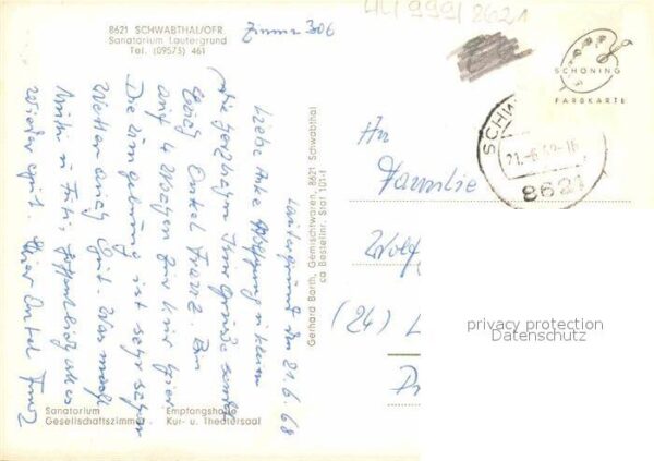 Schwabthal Sanatorium Lautergrund – Bild 2