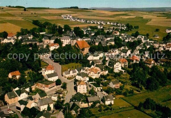 Bad Steben Kurort im Frankenwald Fliegeraufnahme