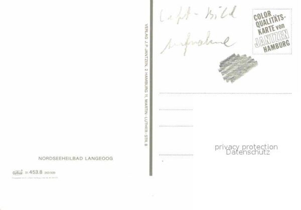 Langeoog Nordseebad Fliegeraufnahme – Bild 2