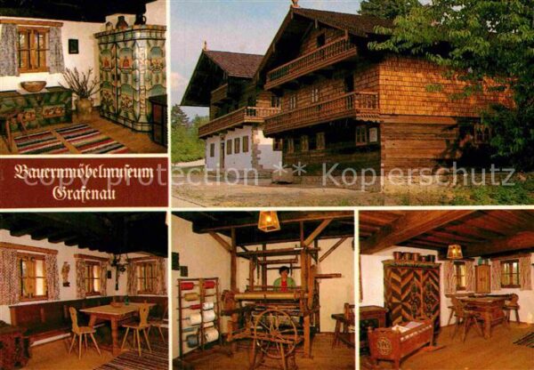Grafenau Niederbayern Bauernmöbelmuseum am Kurpark Luftkurort