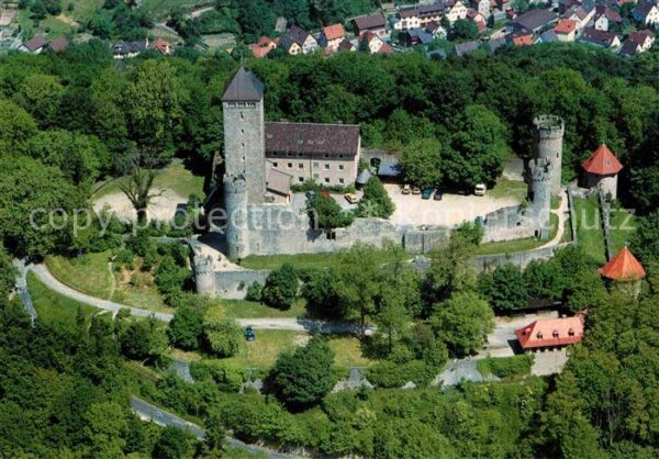 Heppenheim Bergstrasse Starkenburg Luftkurort Fliegeraufnahme