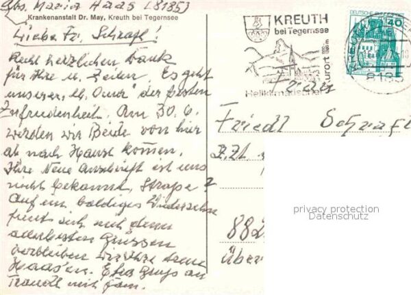 Kreuth Tegernsee Krankenanstalt Dr May – Bild 2