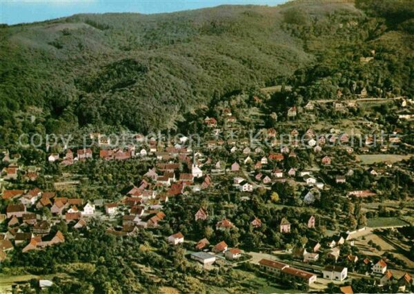 Alsbach Bergstrasse Luftkurort Fliegeraufnahme
